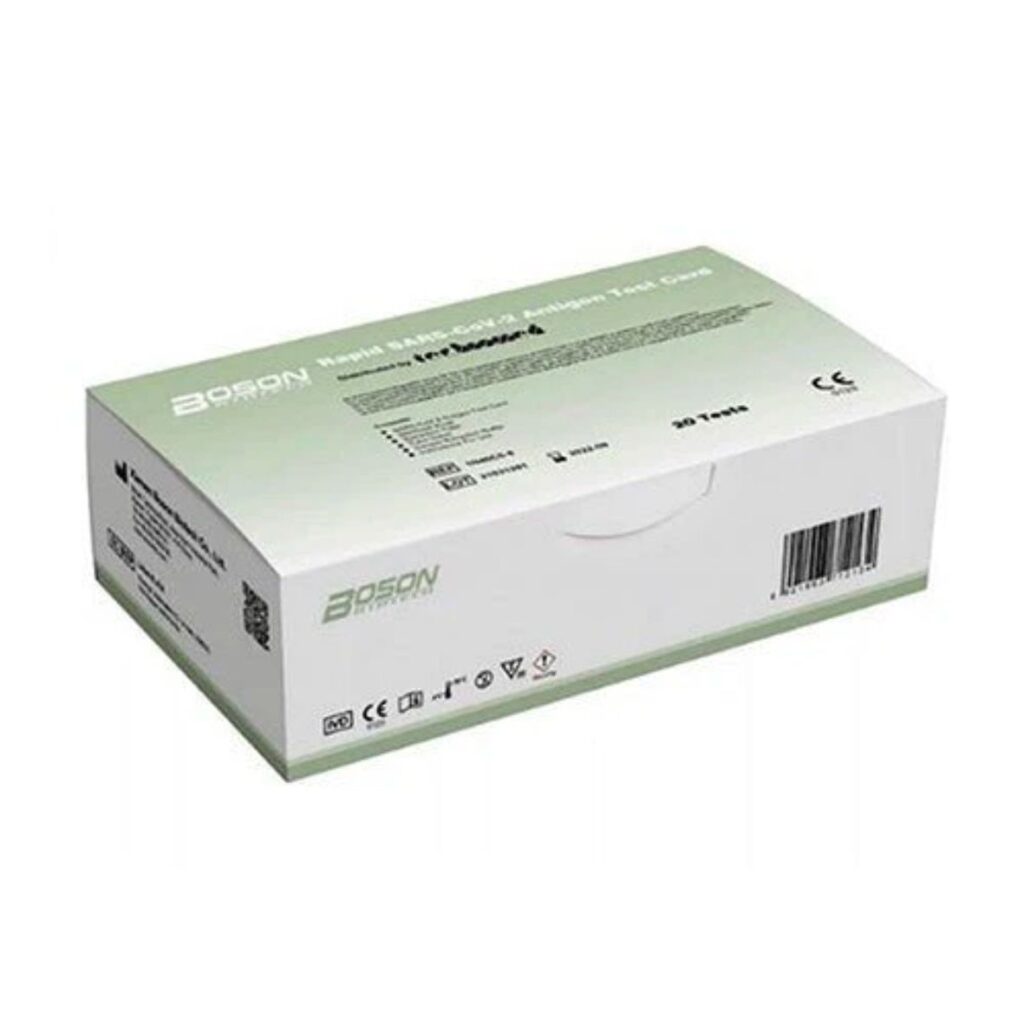 BOSON Rapid SARS CoV-2 Antigen Test Card 20
