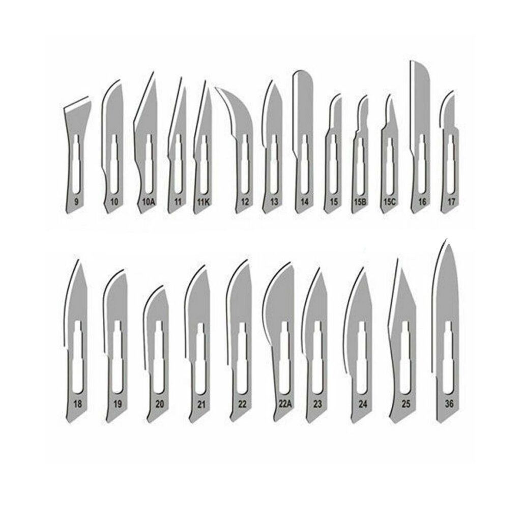 Surgical Blades Shapes