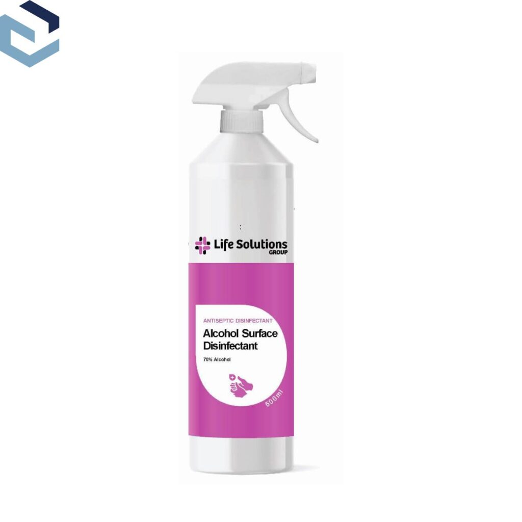 Life Solutions 500ml Alcohol Surface Disinfectant 70%